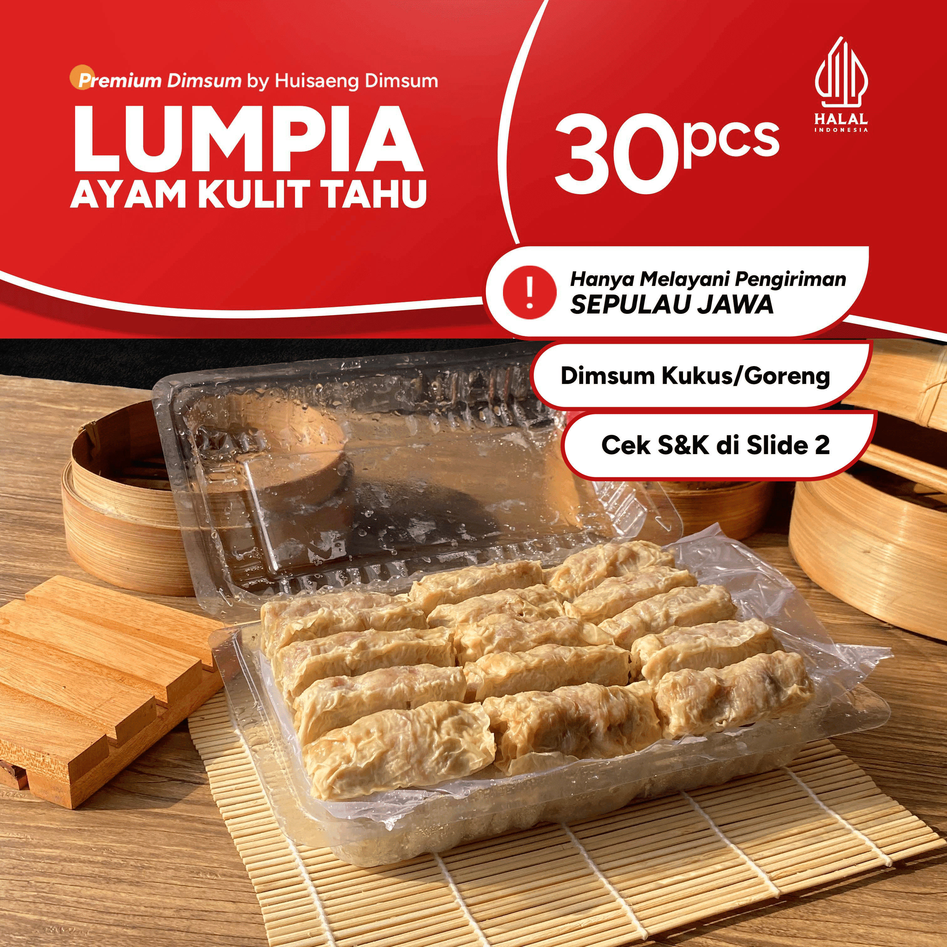 Lumpia Ayam Kulit Tahu